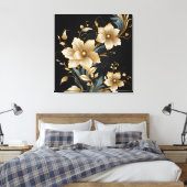 FLORAL ART #2 LEINWANDDRUCK (Insitu (Schlafzimmer))