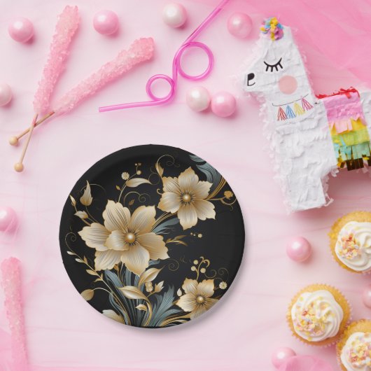 FLORAL ART #2 PAPPTELLER (Party)