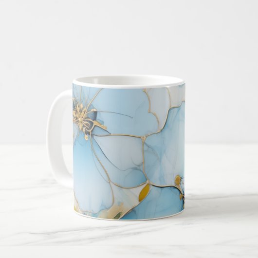 Floral art  kaffeetasse (Vorderseite Links)