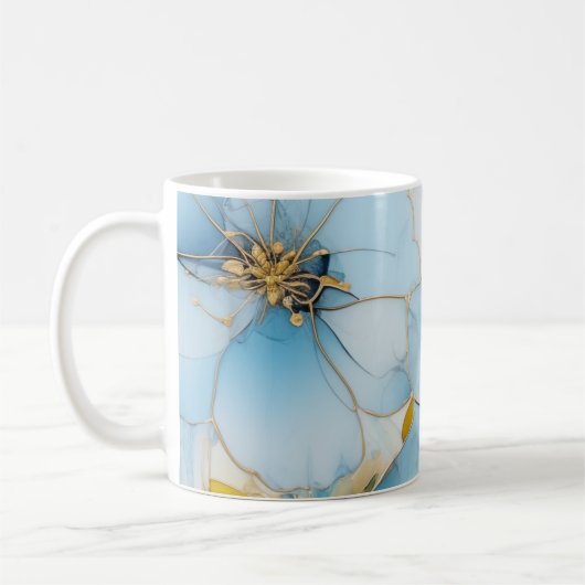 Floral art  kaffeetasse (Links)