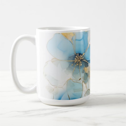 Floral art  kaffeetasse (Links)
