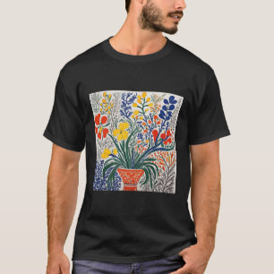 Floral Art Matisse Inspiriert T-Shirt