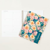 Floral Art Notebook-Planer mit Ihrem Namen Planer (Anzeige)