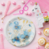 Floral art  pappteller (Party)