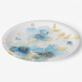 Floral art  pappteller (Schrägansicht)