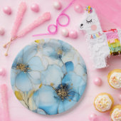 Floral art  pappteller (Party)