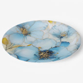 Floral art  pappteller (Schrägansicht)