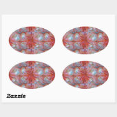 FLORAL ART STICKERS VON KÜNSTLER PAULA REILLY. (Blatt)