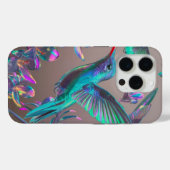 Floral Ästhetik Hummingbird Case-Mate iPhone Hülle (Rückseite (Horizontal))