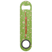 Floral auf Holz anpassen Popularität Speed Flaschenöffner (Vorderseite)