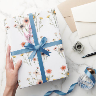 Floral Aura Geschenkpapier