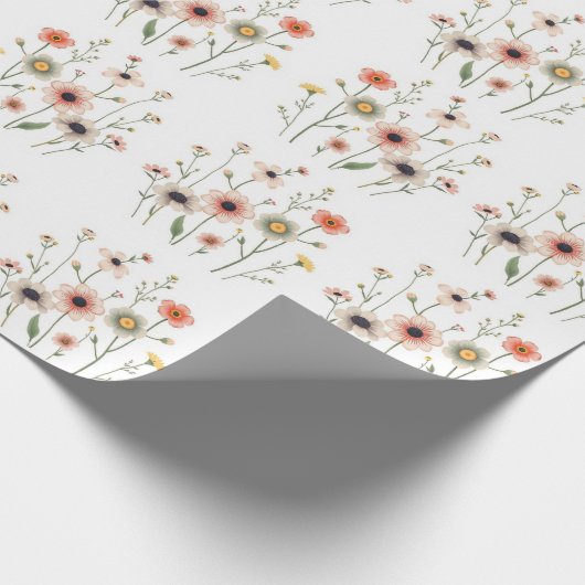 Floral Aura Geschenkpapier (Ecke)