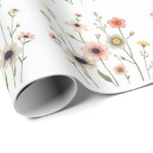 Floral Aura Geschenkpapier (Rolleneckpunkt)