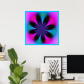 Floral Aura Poster (Heimbüro)