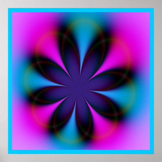 Floral Aura Poster (Vorne)