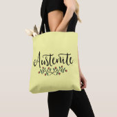 Floral Austenite Yellow Bookish Tasche (Von Nahem)