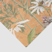 Floral Autumn Paris Butterfly Ephemere Decoupage Seidenpapier (Ausschnitt)