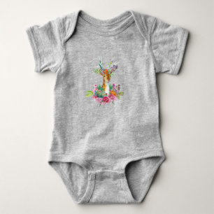 Floral Baby Deh Tier Niedlich Hübsch Strampler