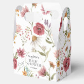Floral Baby Dusche Geschenkschachtel (Geöffnet)