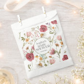 Floral Baby Dusche Geschenktütchen (Ausgeschnitten)