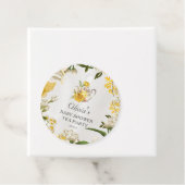 Floral Baby Dusche Tee Party Souvenirgeschenke Geschenkanhänger (Beispiel)