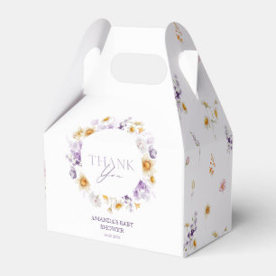 Floral Baby Dusche Vielen Dank Geschenkboxen Geschenkschachtel