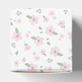 Floral Baby Girl Favor Box Geschenkschachtel (Oben)