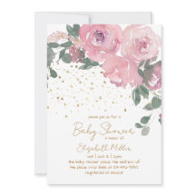 Floral Baby in Bloom Baby Dusche