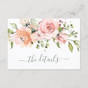 Floral Bachelorette Wochenende Informationen Einladung