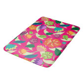 floral badematte (Schrägansicht)