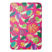 floral badematte (Vorderseite Vertikal)