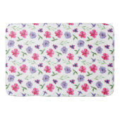 floral badematte (Vorderseite)