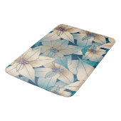 floral badematte (Schrägansicht)