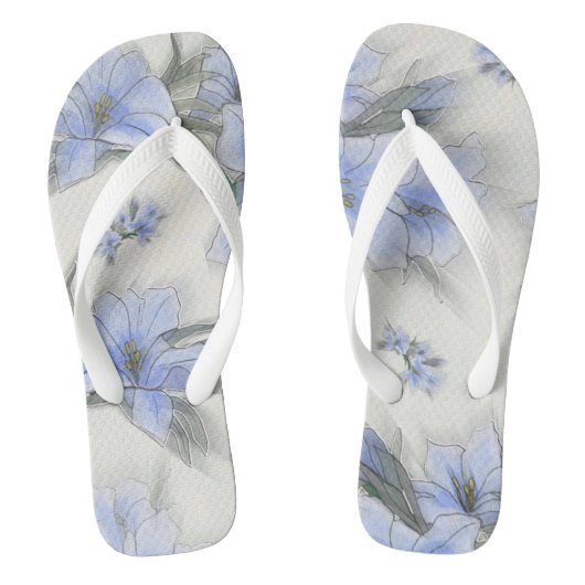 floral badesandalen (Fußbett)