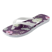 floral badesandalen (Schrägansicht)