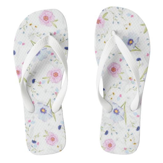 floral badesandalen (Fußbett)