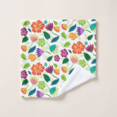 floral badhandtuch set (Waschlappen)