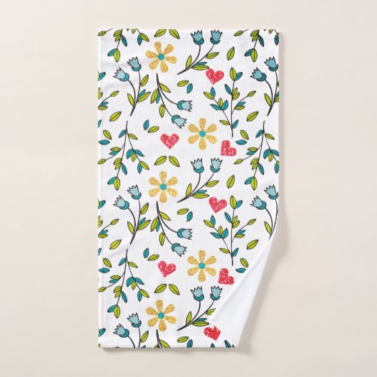 floral badhandtuch set (Handtuch)