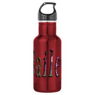 Floral-Bailey-Logo, Edelstahlflasche