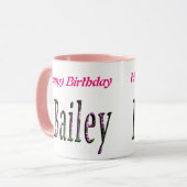 Floral-Bailey-Logo, Tasse (Vorderseite Links)