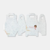 Floral Ballerina Birthday Favor Box Geschenkschachtel (Ungefaltet)