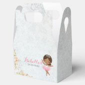 Floral Ballerina Birthday Favor Box Geschenkschachtel (Geöffnet)