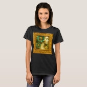 Floral Baroque Portrait T-Shirt (Vorne ganz)