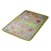 Floral Bathmat Badematte (Schrägansicht)