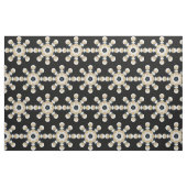 Floral Batik auf schwarz Stoff (Fat Quarter (45,7 x 55,9 cm))