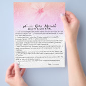 *~* Floral Beauability Waiver Services Flyer (Hand)
