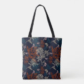 Floral Beautiful Muster Tasche (Rückseite)
