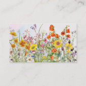 Floral Beauty Consultant Visitenkarte (Rückseite)