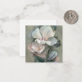 Floral Beauty Mitteilungskarte (Vorderseite/Rückseite Beispiel)