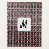 Floral Beauty Monogram Planer (Vorderseite)